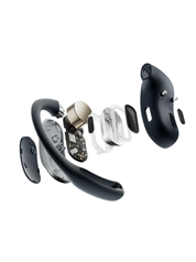 OpenFit Air Nero – Auricolari open-ear True Wireless con gancio flessibile | SHOKZ