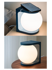 PLAT Table Lamp – Lampada da tavolo elegante con ricarica wireless | Fine Lumens