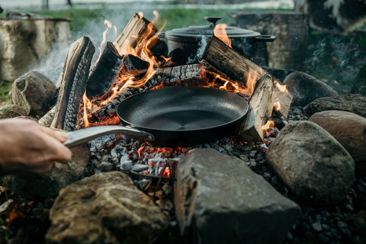Padella in Ghisa Ferro  – Antiaderenza Naturale e Alte Temperature | Skottsberg