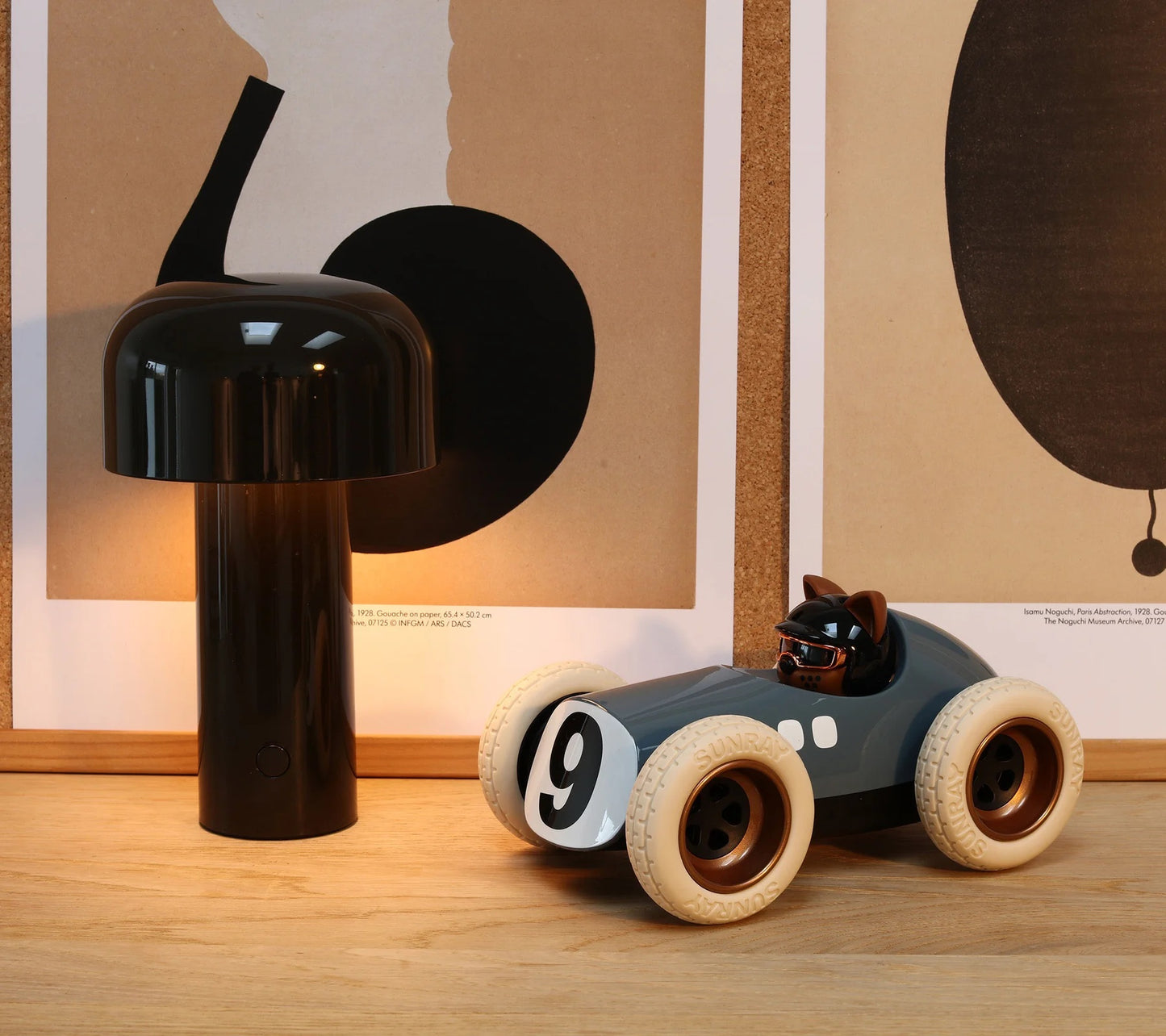 Egg Scrambler | Playforever — Roadster blu “Scrambler” vintage