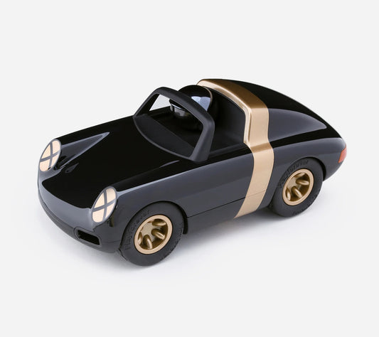 Luft Crow | Playforever — Auto sportiva nero‑oro classica