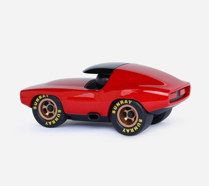 Lead Belly Vincent | Playforever — Muscle Car rossa design audace