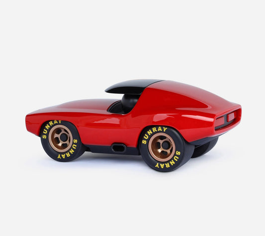 Lead Belly Vincent | Playforever — Muscle Car rossa design audace