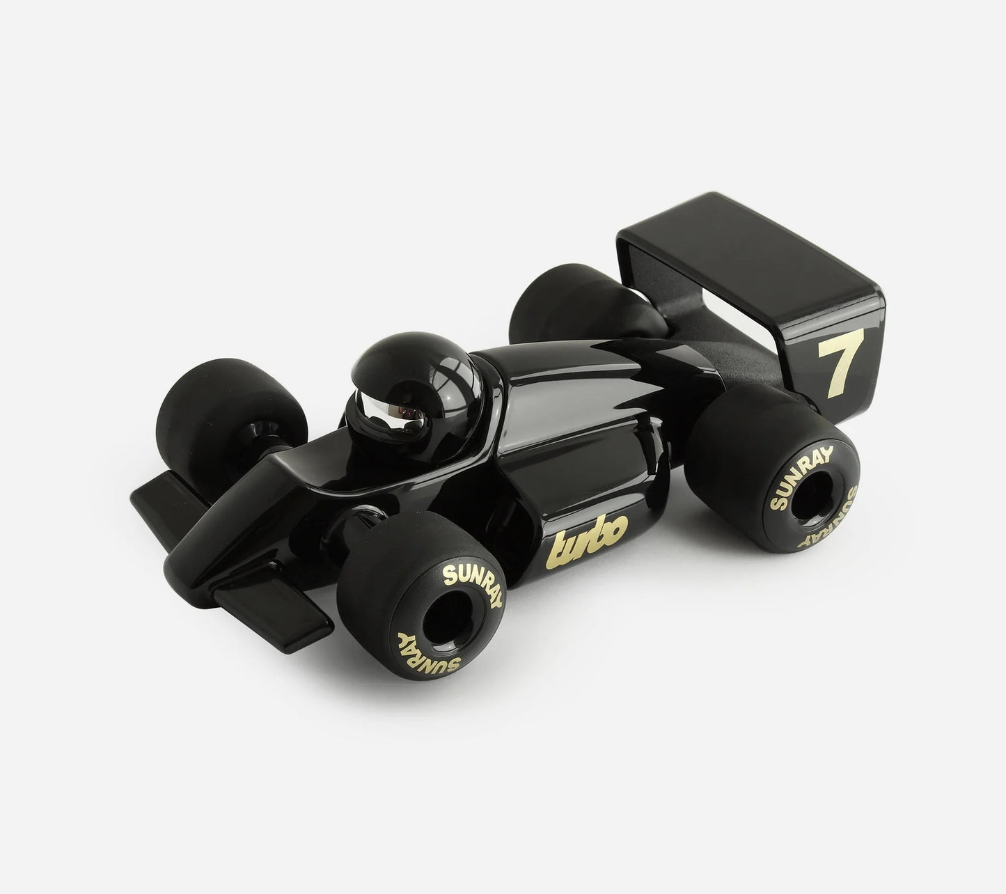 Turbo Jet | Playforever — Mini auto da corsa rossa design retro