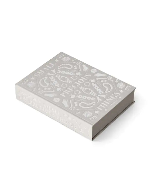 Precious Things Grey  – Scatola contenitore effetto libro | Printworks