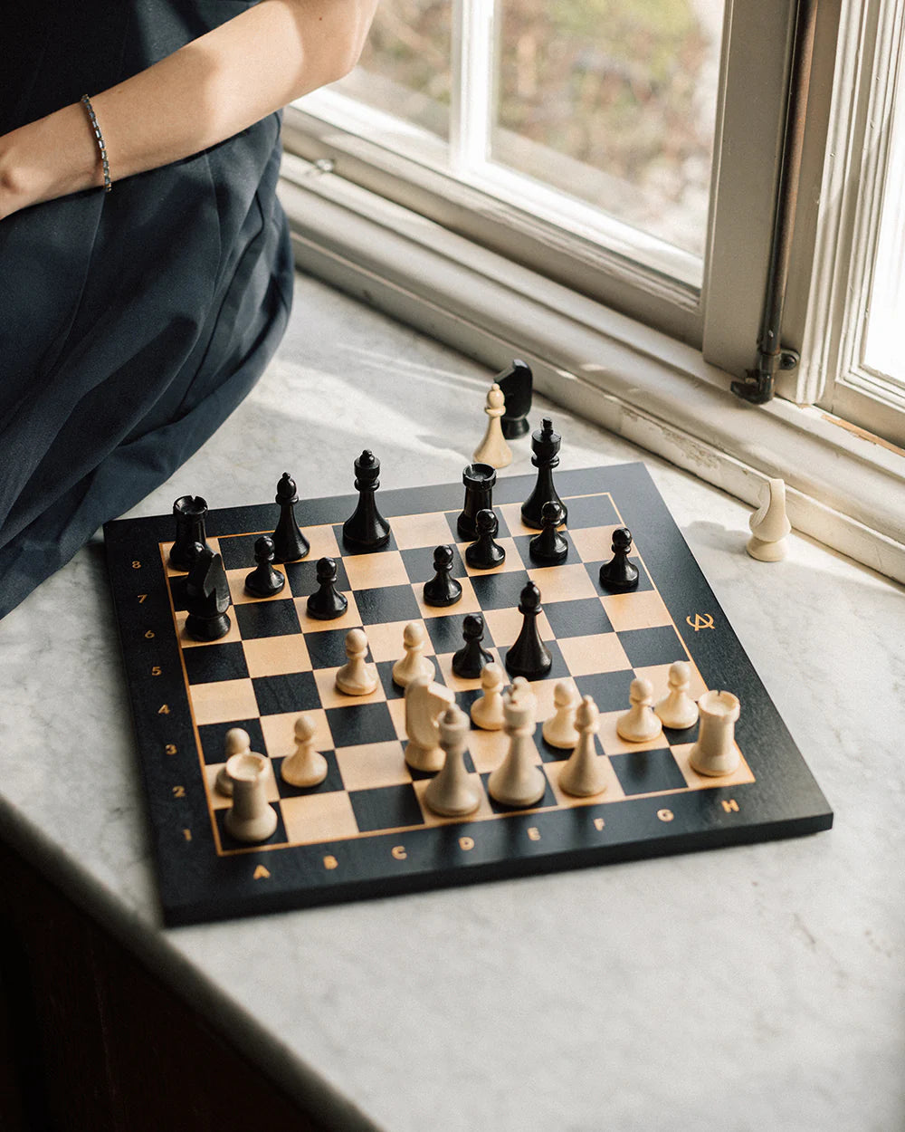 Chess – Anna Cramling Edition – Scacco in legno elegante | Printworks