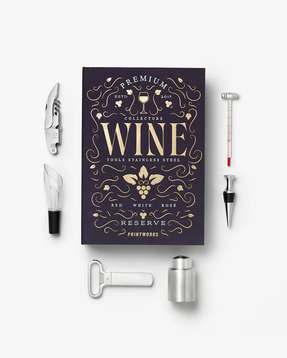 Wine Tools Large – Set accessori vino design completo | Printworks