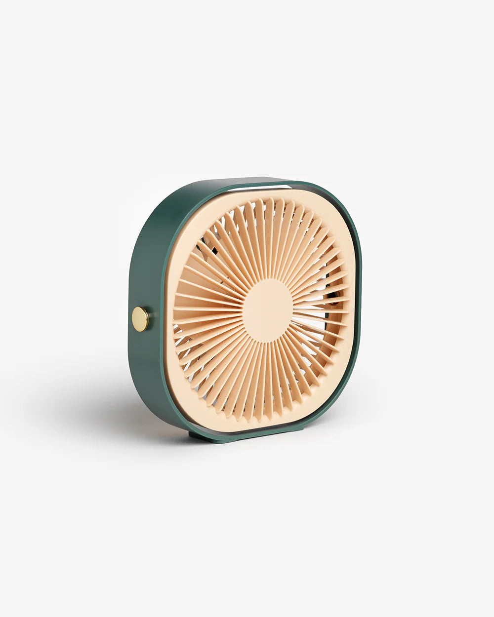 Ventilatore portatile ricaricabile Verde – Compatto e silenzioso | Printworks