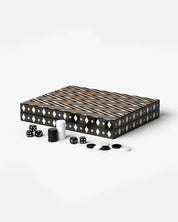 Lacquered Backgammon – Set elegante da tavolo in legno laccato | Printworks