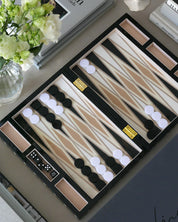 Lacquered Backgammon – Set elegante da tavolo in legno laccato | Printworks