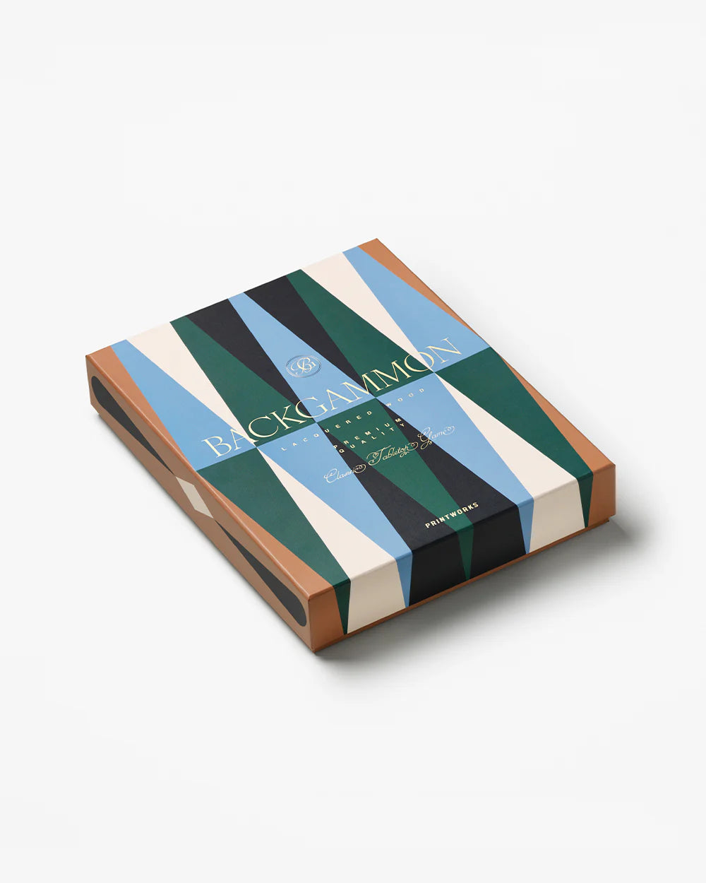 Lacquered Backgammon – Set elegante da tavolo in legno laccato | Printworks