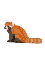 Red Panda 01S Building Block Model – Realistic Cat Construction Set | Jekca