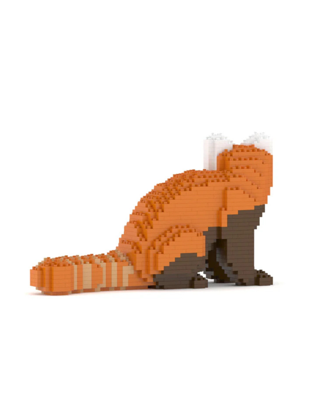 Red Panda 01S Building Block Model – Realistic Cat Construction Set | Jekca