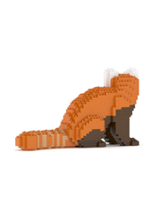 Red Panda 01S Building Block Model – Realistic Cat Construction Set | Jekca