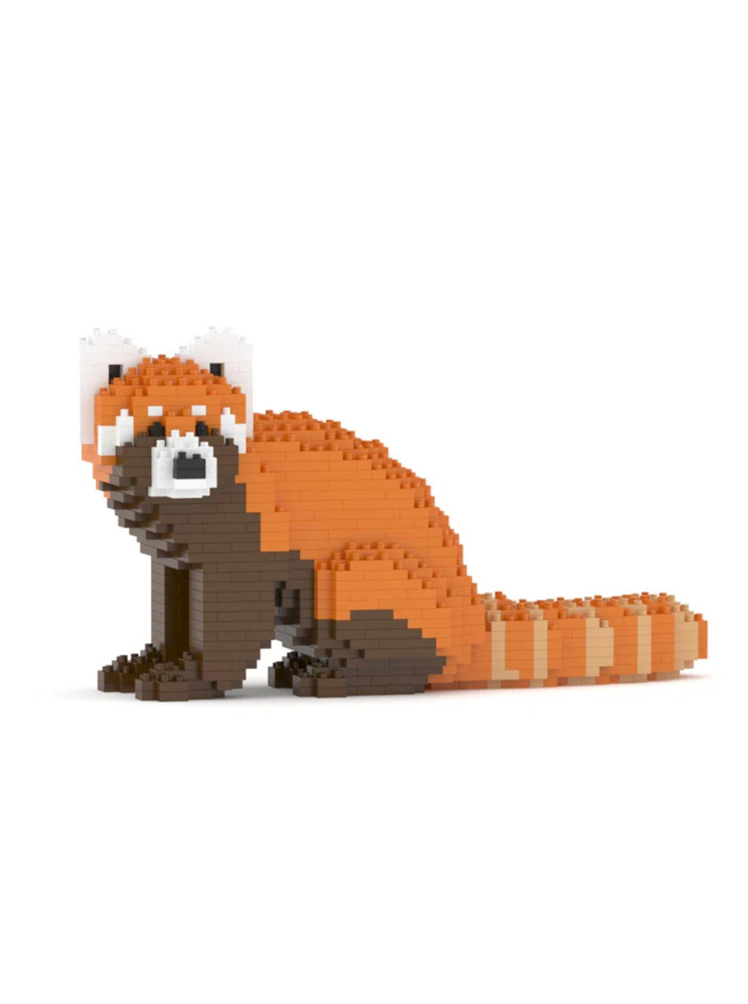 Red Panda 01S Building Block Model – Realistic Cat Construction Set | Jekca