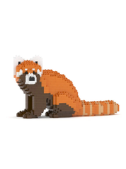 Red Panda 01S Building Block Model – Realistic Cat Construction Set | Jekca