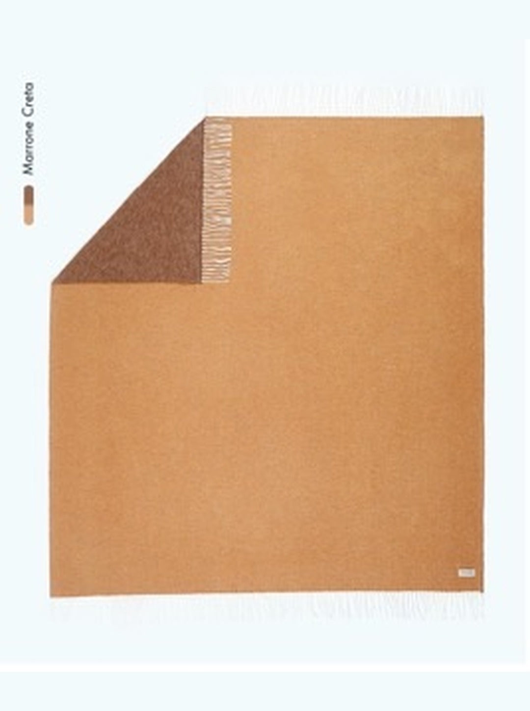 Plaid Cromia Reverso – Morbidezza Naturale e Design Bicolore | INNBAMBOO