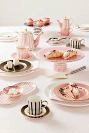 Regency Pink – Alzata per torta elegante con piede 28 cm | Maxwell Williams