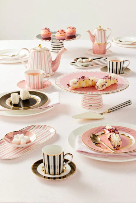 Regency Pink – Alzata per torta elegante con piede 28 cm | Maxwell Williams