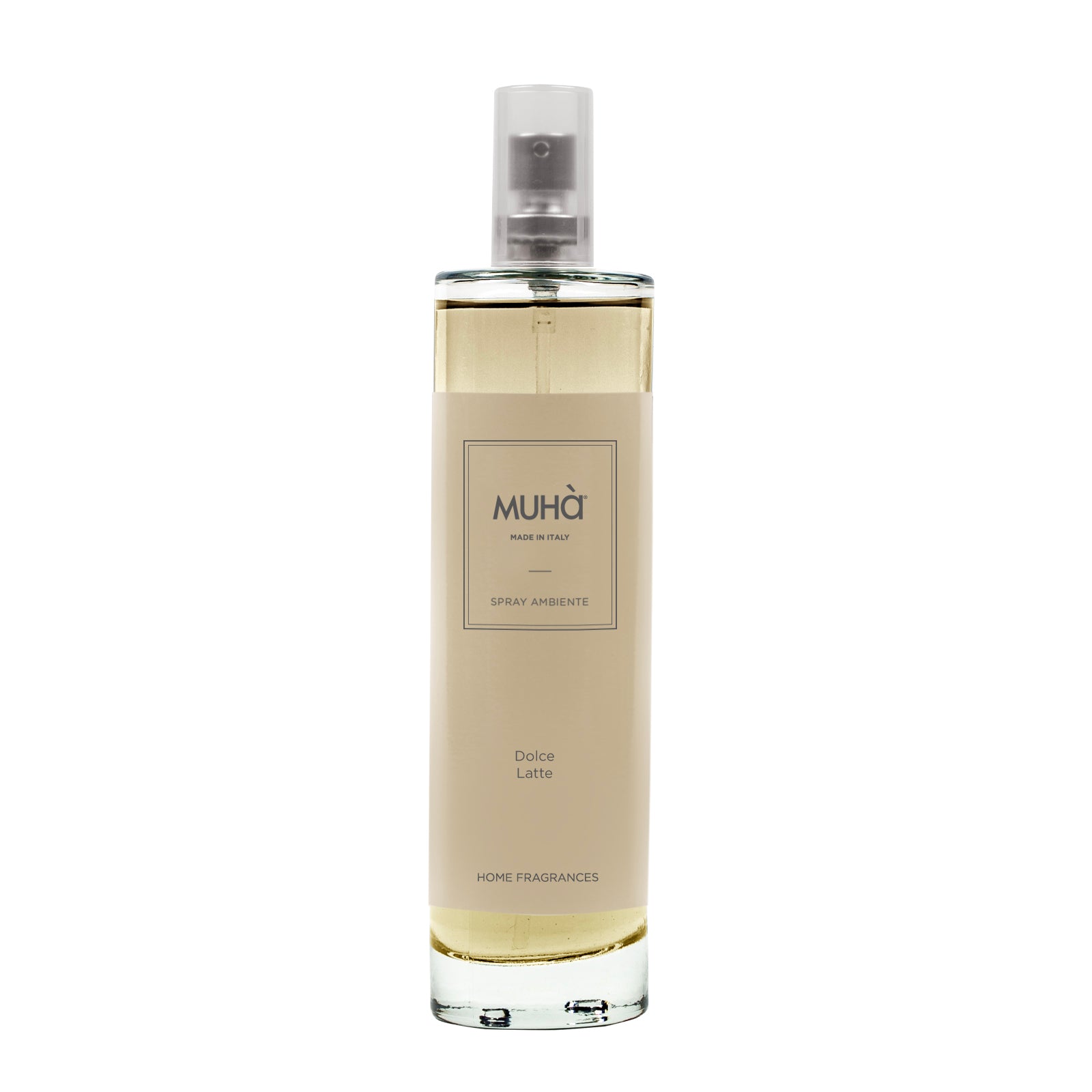 Spray Ambiente Dolce Latte – Latte fresco e vaniglia calda per un’atmosfera avvolgente, dolce e persistente in casa e tessuti | Muhà