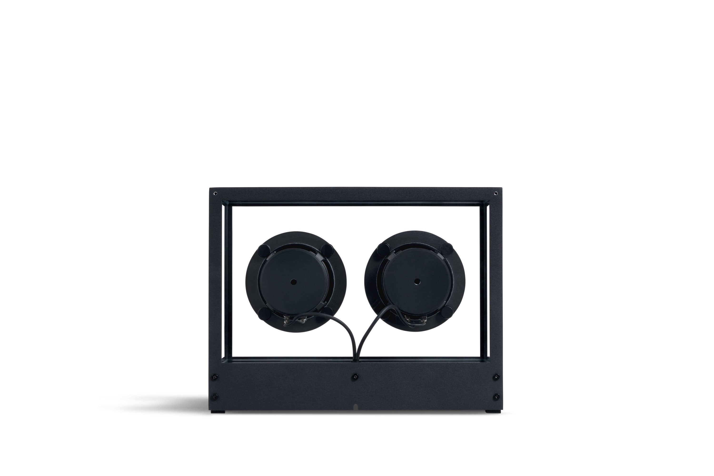 Small Transparent Speaker – Nero | Design Minimal e Suono Hi-Fi