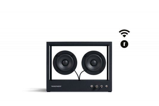 Small Transparent Wi-Fi Black