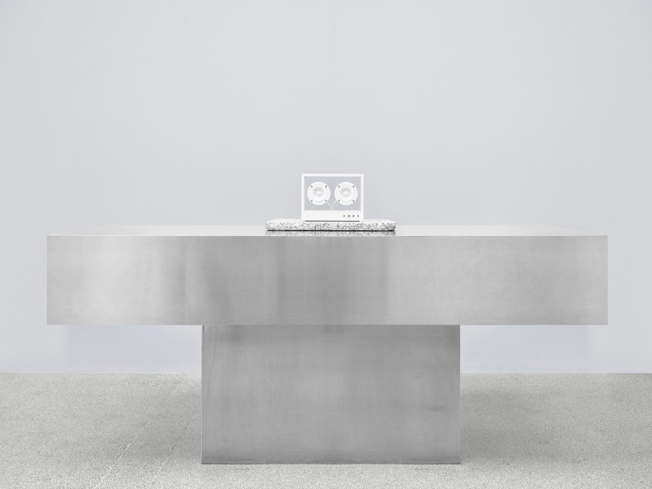 Small Transparent Speaker – Bianco | Design Minimal e Suono Hi-Fi