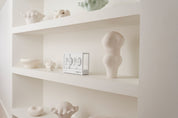 Small Transparent Speaker – Bianco | Design Minimal e Suono Hi-Fi