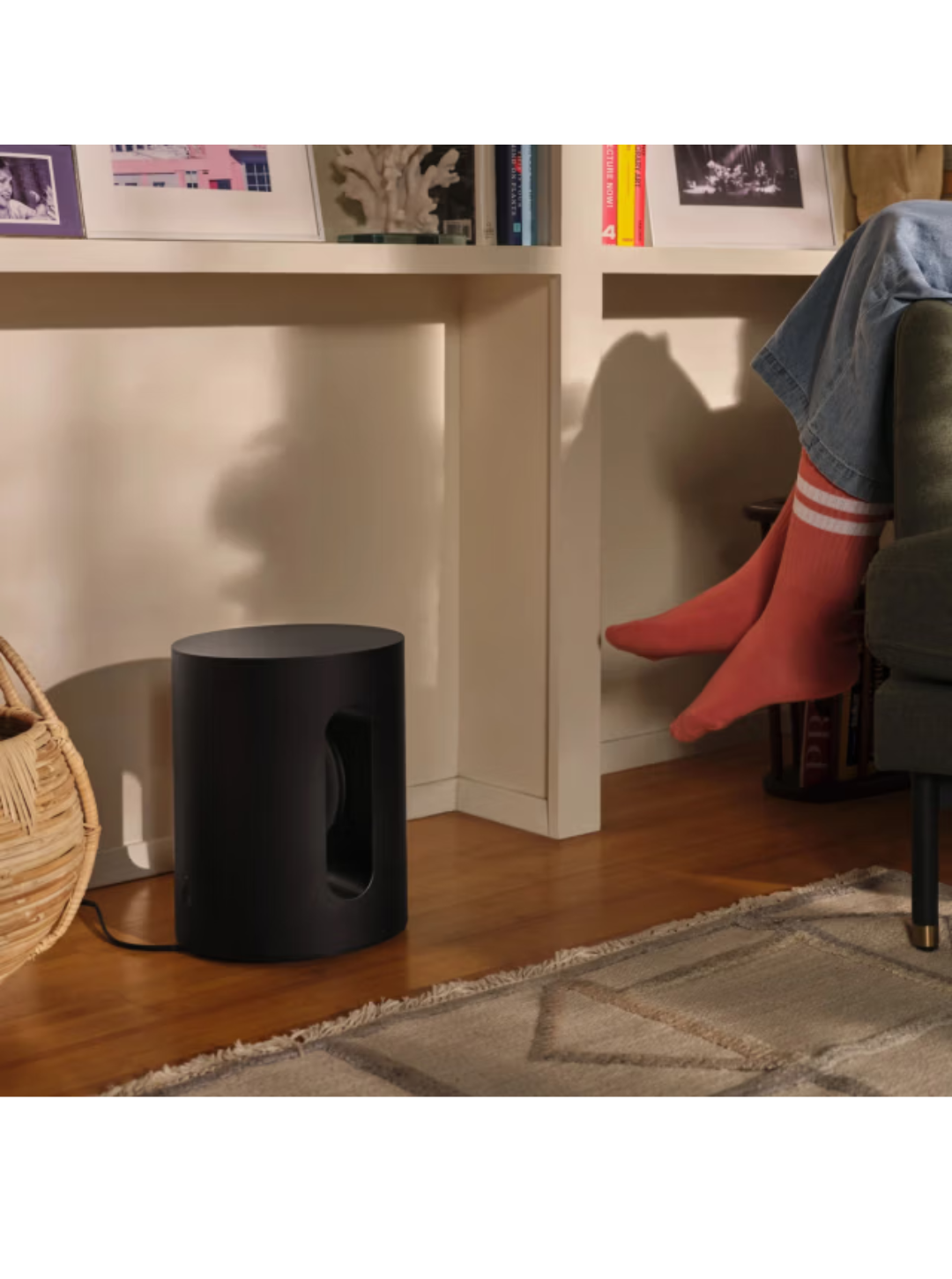 Sub Mini Black – Subwoofer Compatto Wireless per Bassi Potenti | Sonos