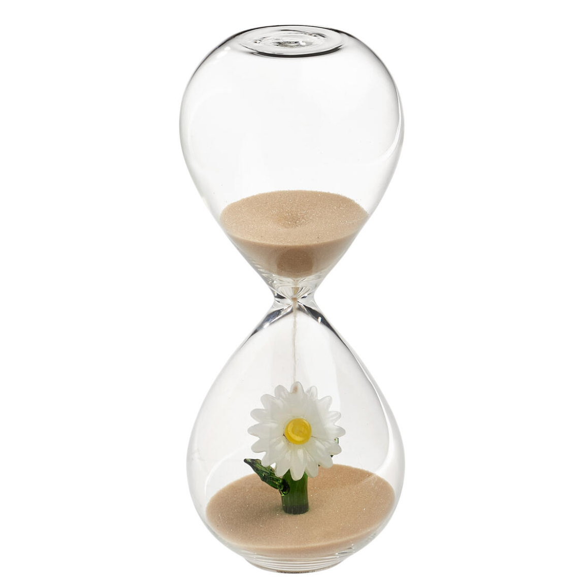 Clessidra Galbiati Milano Flow – vetro borosilicato soffiato a bocca con Margherita 5mn