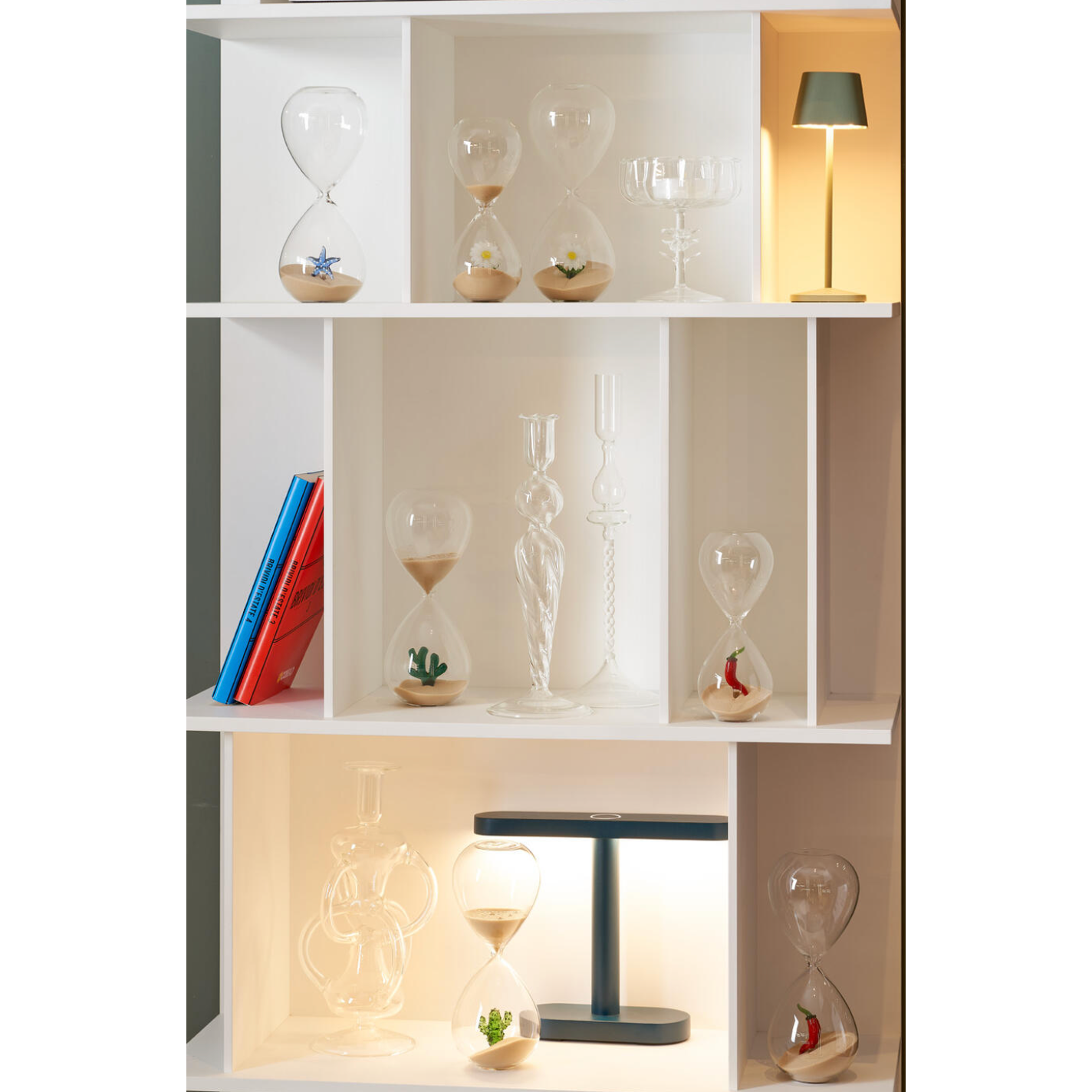 Clessidra Galbiati Milano Flow – vetro borosilicato soffiato a bocca con Margherita 15mn