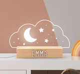 Lampada da tavolo a nuvola con kit di lettere – Vintiun