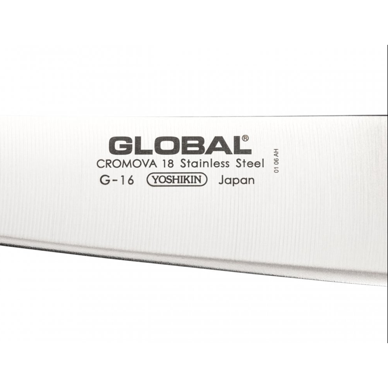 Global G‑16 Coltello Chef 24 cm | CROMOVA‑18 HD