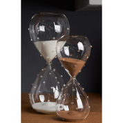 Clessidra Galbiati Milano Incanto – vetro borosilicato a pois, sabbia oro, 10 minuti