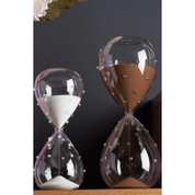 Clessidra Galbiati Milano Incanto – vetro borosilicato a pois, sabbia oro, 10 minuti