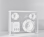 Transparent Speaker White + Wi‑Fi Module – Audio Multiroom Trasparente