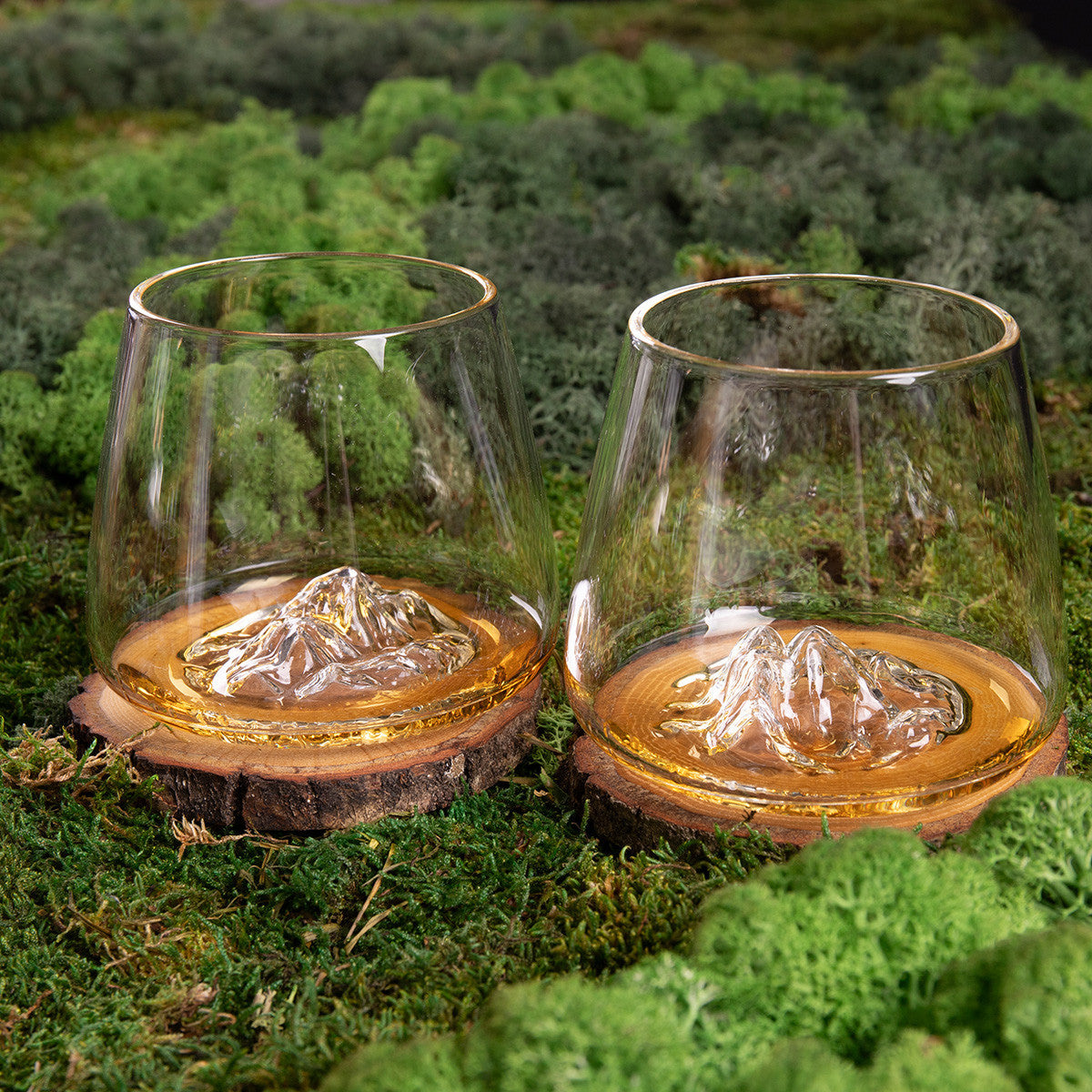 Set 2 Bicchieri TOPOGRAPHIC – Rilievi 3D | Alaskan Maker