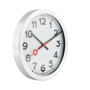 Station Numbers Ø19 cm – Orologio tavolo/parete silenzioso design iconico White | NeXtime