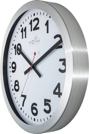 Station Radio Controlled Ø35 cm – Orologio da parete DCF con numeri | NeXtime