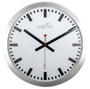 Station Radio Controlled Stripe Ø35 cm – Orologio da parete preciso DCF | NeXtime
