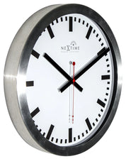 Station Radio Controlled Stripe Ø35 cm – Orologio da parete preciso DCF | NeXtime