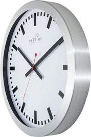 Station Radio Controlled Stripe Ø35 cm – Orologio da parete preciso DCF | NeXtime