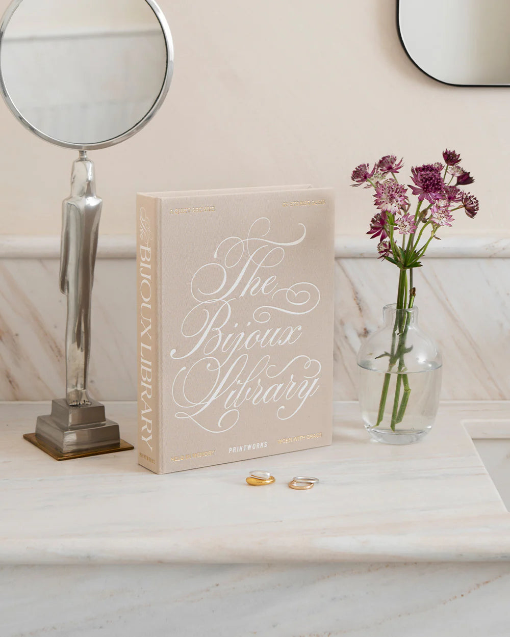 The Bijoux Library – Portagioie effetto libro in tessuto | Printworks