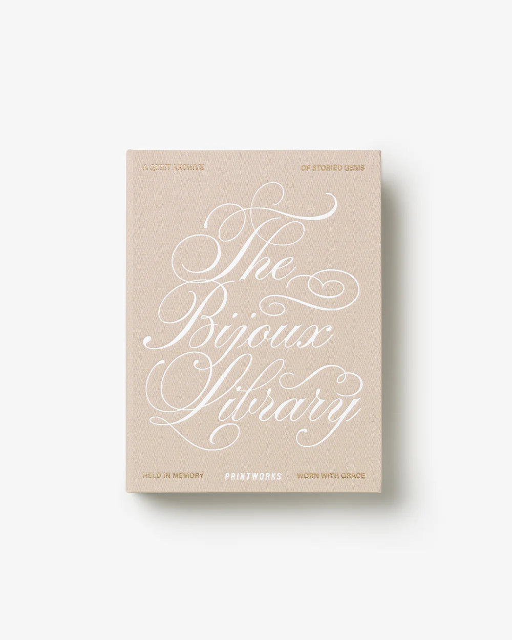 The Bijoux Library – Portagioie effetto libro in tessuto | Printworks