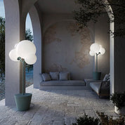 Zafferano Tree of Light – Lampada da Terra Ricaricabile con Luce LED Dimmerabile