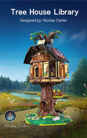 Tree House Library – Set costruzioni casa sull’albero 1808pz. | CaDA
