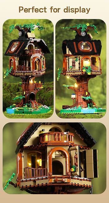 Tree House Library – Set costruzioni casa sull’albero 1808pz. | CaDA