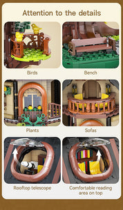 Tree House Library – Set costruzioni casa sull’albero 1808pz. | CaDA