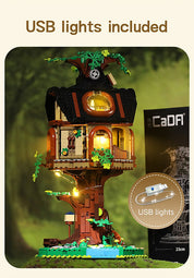 Tree House Library – Set costruzioni casa sull’albero 1808pz. | CaDA
