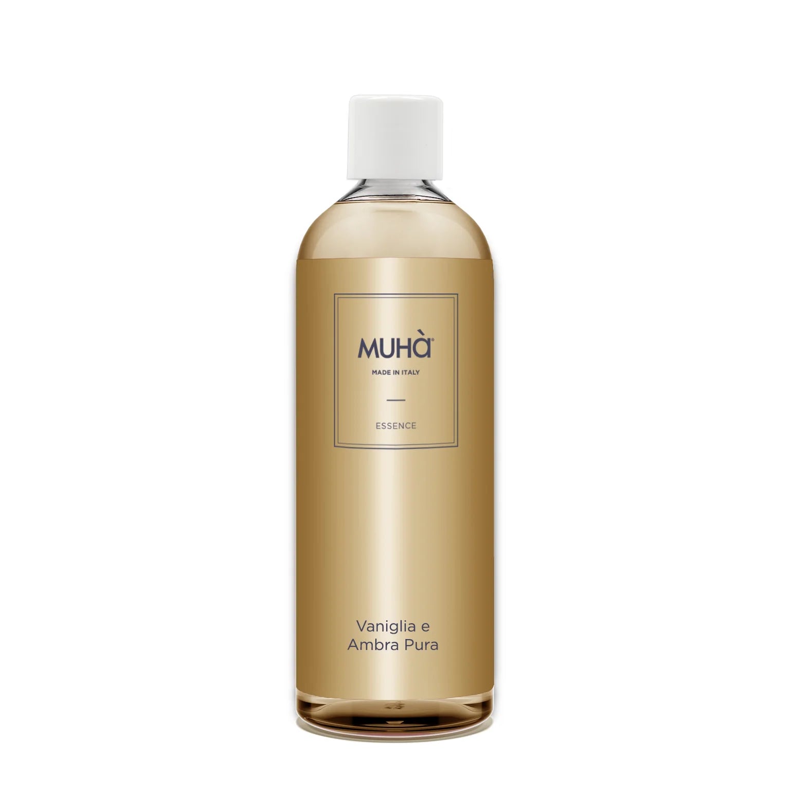 Muhà Ricarica Diffusore 100–1000 ml – Vaniglia e Ambra Pura: calda, mistica e avvolgente – Made in Italy